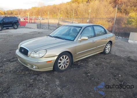2002 Hyundai Sonata Gls/Lx from USA, damaged, VIN KMHWF35H22A509458